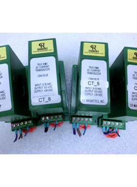 批量 4 件 CR Magnetisc CR4110-20 True RMS 交流电流传感器,二