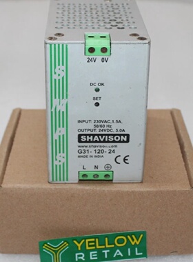 SHAVISONG3112024电源供应SMPS输入240VAC输出24VDC5A