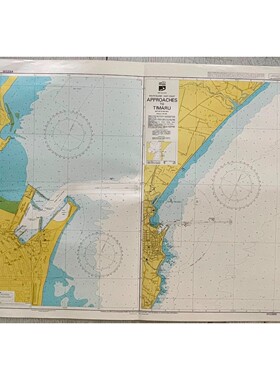 Admiralty NZ 6422 South Island East Coast Approaches To Tima
