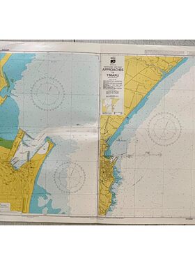 Admiralty NZ 6422 South Island East Coast Approaches To Tima
