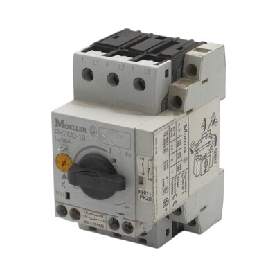Kl?ckner-Moeller PKZM0-1,6 Schutzschalter + NHI-E-11-PKZ0 +