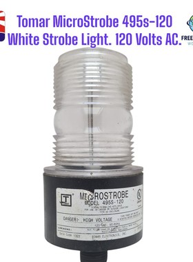 Tomar Microstrobe 495s-120 Wei? Blitz Licht. 120 Spannung AC