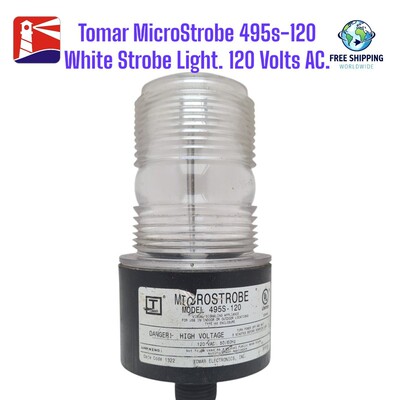 Tomar Microstrobe 495s-120 Wei? Blitz Licht. 120 Spannung AC