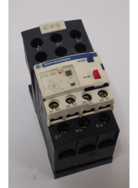 TELEMECANIQUE LR3D 066 THERMAL OVERLOAD RELAY + LAD7B106 TER