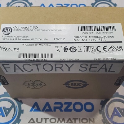 1769IF8 Entrada Analgico Mdulo Compactlogix Nuevo Sealed Fbr