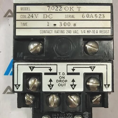 Rel Elettropneumatico Agastat 7022OKT Con Ritardo Di Tempo 2