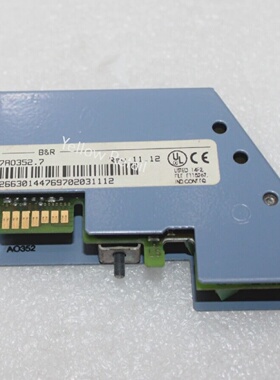 7AO352.7 BR AO352 ANALOG INPUT MODULE 7A0352.7