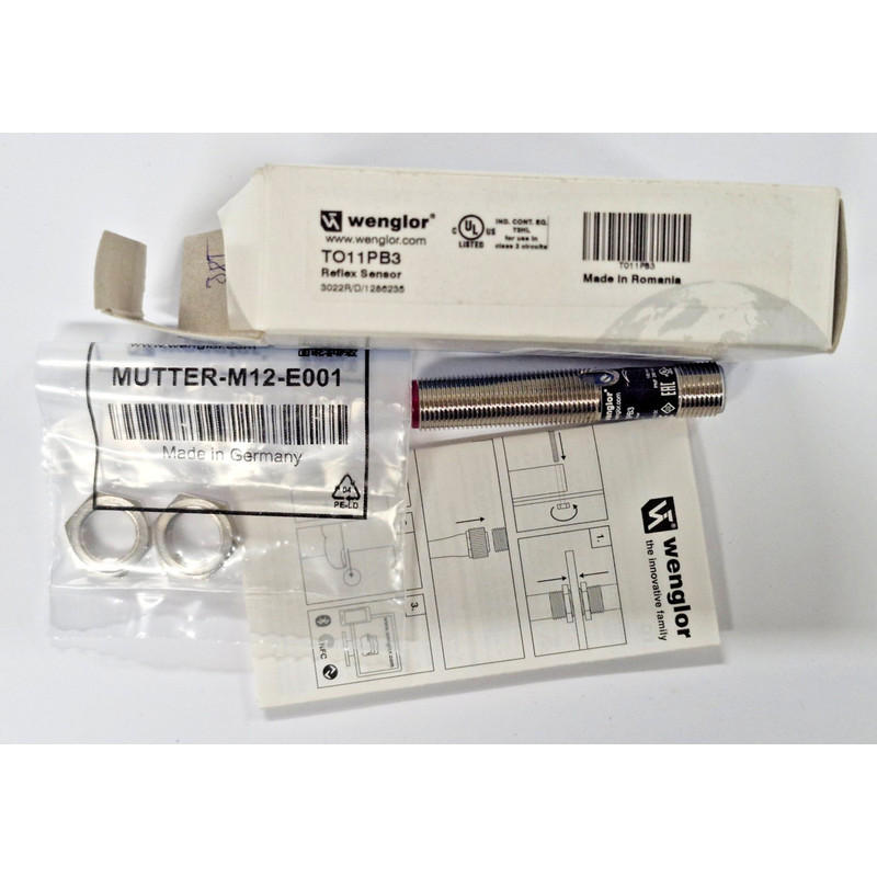 WENGLOR TO11PB3 Reflex Sensors Lichtschranke - NEU/OVP - wor