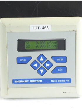 Rosemount Analytical 1055-01-10-20-30 Solu Comp II 控制器 -