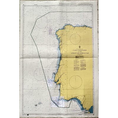 Admiralty 87 CABO FINISTERRE TO THE STRAIT OF GIBRALTAR Naut