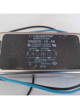 Schaffner EMI Filter / Entst?r Filter FN2070-12-06 110/250V