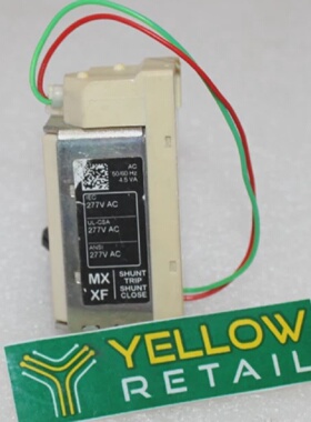 SCHNEIDER ELECTRIC MXXF 277VAC SHUNT TRIP RELEASE 33663