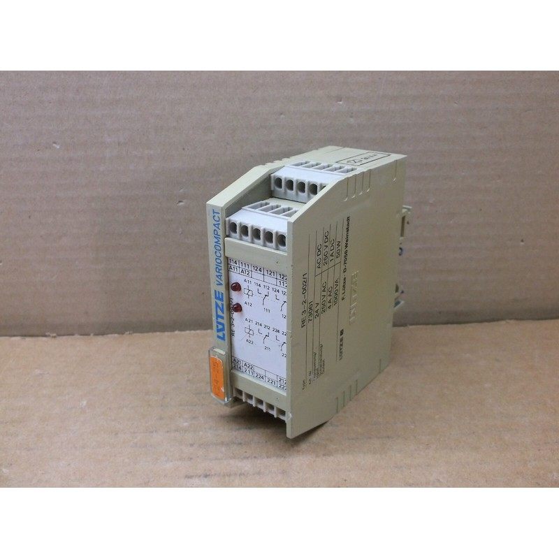Re3-2-002/1 Lutze Variocompact Modulo Relè RE320021