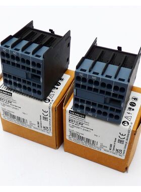 2x Siemens 3RH2911-2HA11 E:03 Hilfsschalterblock -unused/OVP