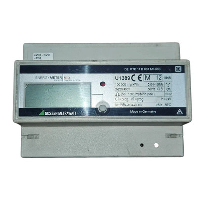 GOSSEN METRAWATT DE MTP 11 B 001MI-003 能源计量器 DEMTP11B00