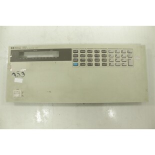 HP/Agilent 6050A Electronic Load Mainframe Front Pannel 5020