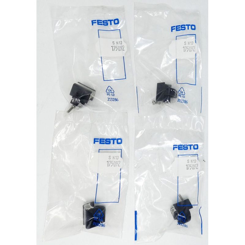 4x Festo S N13 175092 Befestigungsbausatz SMBR-8-10 -sealed-