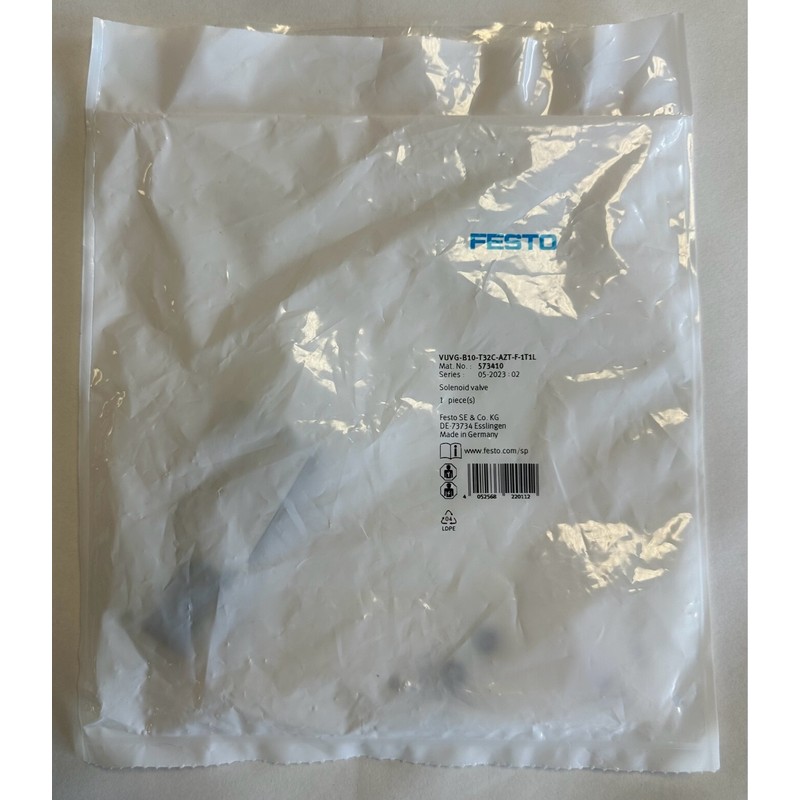 Festo Magnetventil / VUVG-B10-T32C-AZT-F-1T1L / 573410 / Neu