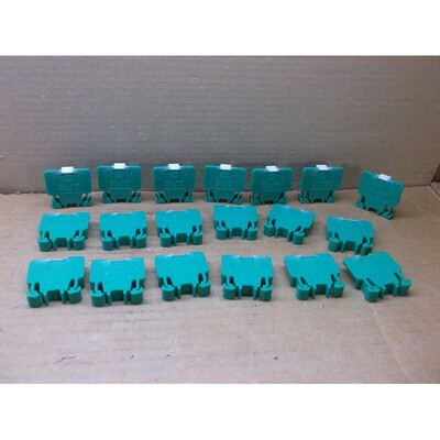 Quantité 19) 1492-CA3G Allen Bradley Neuf Vert Terminal Blo