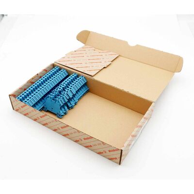34x Weidmüller WDU 6 BL WDU6BL 1020280000 Durchgangs-Reihen