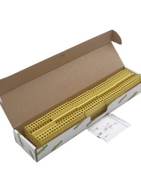 50x Wago 281-906 800V 32A 4mm2 gelb 2-Leiter-Durchgangsklemm