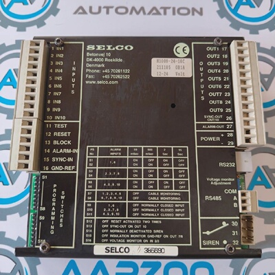 Selco m10002410c Allarme AnnunciatoreSegnalatore Unit Usato