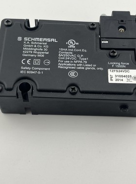 SCHMERSAL TZFS24VDC SAFETY INTERLOCK SWITCH NEW NO BOX VAT I