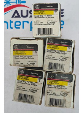 通用电气 CR104PXG14 防护环 适用于 35 毫米 MUSHROOM 头推按钮