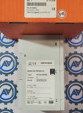 Module Analogique Saia PCD4.W100 Version D PCD4W100