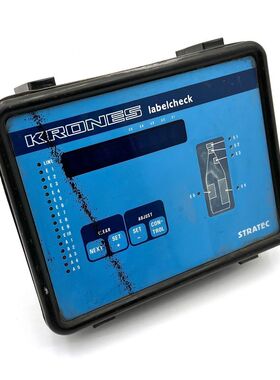 Krones 4590 STRATEC labelcheck -used/Attn-