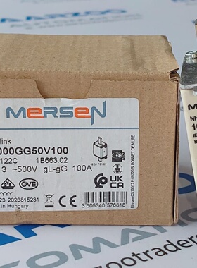 Fusible MERSEN NH000GG50V100 500V 100A NEUF 1pc