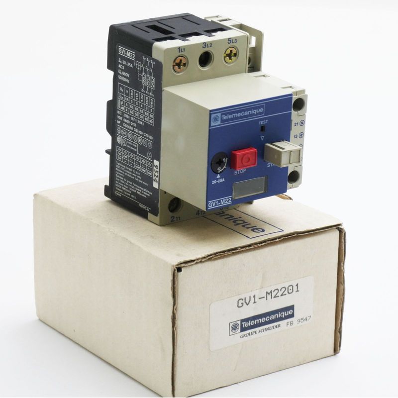 Telemecanique GV1-M2201 GV1-M22 Motorschutzschalter -unused/