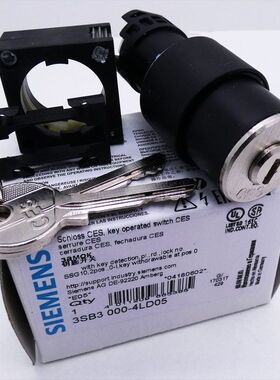 Siemens 3SB3 000-4LD05 E-Stand: 05 Schlüsselschalter -unuse
