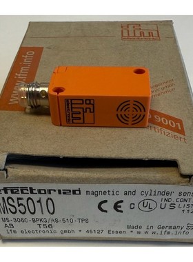 IFM Magnetsensor / MS5010 / MS-3060-BPKG/AS-510-TPS / Neu in
