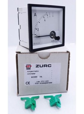 ZURC EC72 5/10A Amperemeter -unused/OVP-