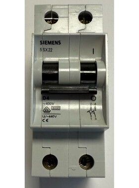 Siemens Leitungsschutzschalter / 2-polig / 400V AC / 5SX22 D