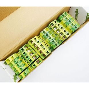 637 OVP WAGO unused 285 Schutzleiterklemme 15x mm2