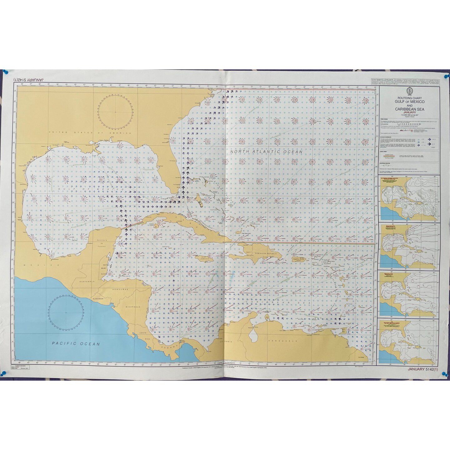 Admiralty 5142(1) GULF OF MAXICO AND CARIBBEAN SEA ROUTEING