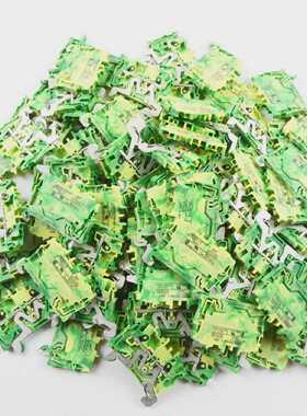 100x WAGO 20011207 15mm2 2LEITERSCHUTZLEITERKLEMME  set of 1
