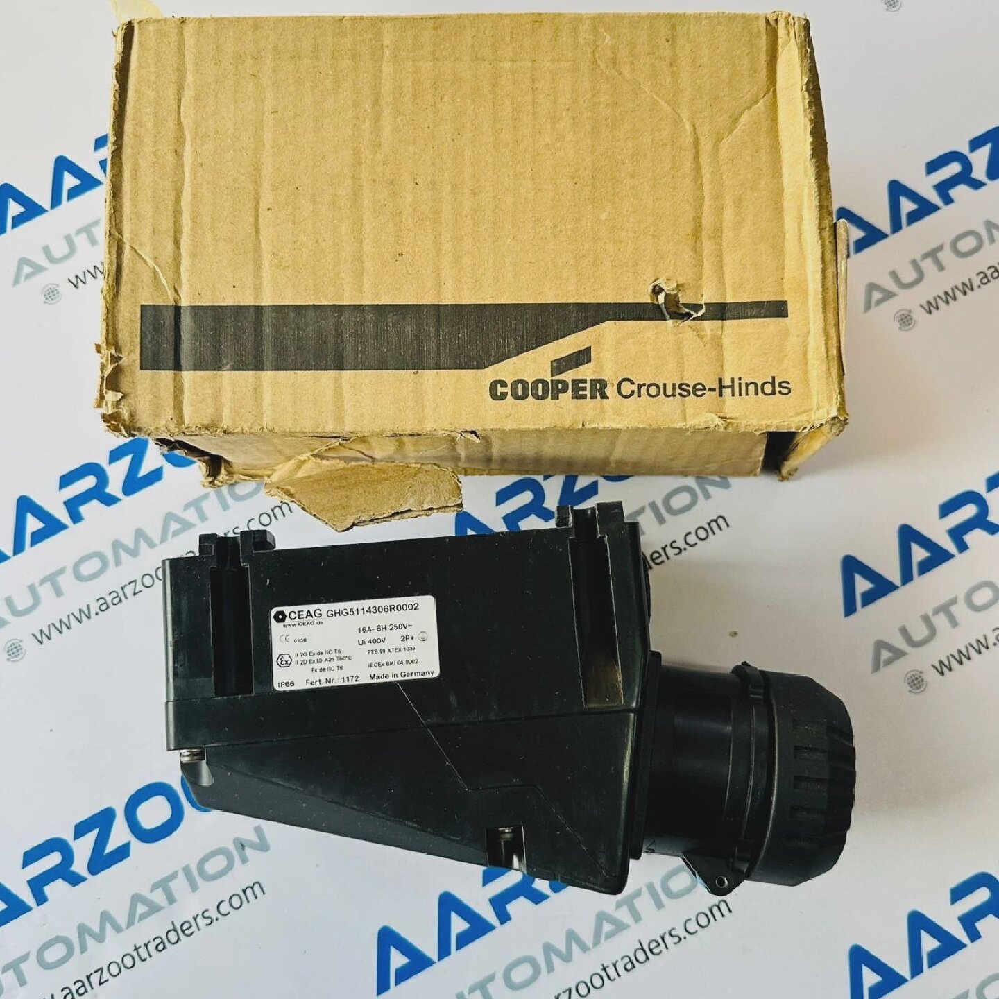 CEAGGHG5114306R0002CeagExWall插座16A200250V全新带开箱