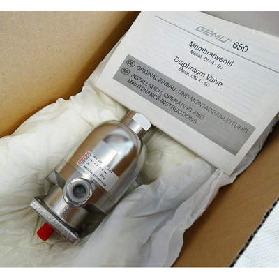 Gemü 9650 10T 88230236 PST 4,5-7.0 bar Edelstahl-Membranven