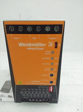 全新 WEIDMULLER CONNECTPOWER 1370050010 CP 直流 UPS 24V 20A1