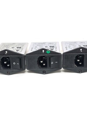 Lot of 3 Delta Electro 06EK3 High Quality Power Entry Module