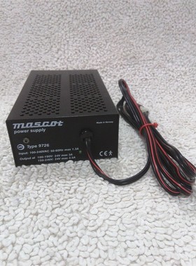 Mascot Type 9726 Power Supply. 24 Volts 3 Amps. Made in Norw