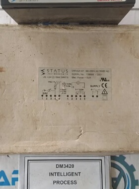 Status DM3420 S1  DM3420S1 DM3000 Current Voltage Panel Proc