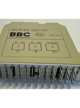 BBC Brown Boveri Rack Module / Erweiterungsmodul / GH R412 0