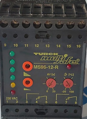Turck Multisafe MS9612R 230VAC Evaluacin Dispositivo Unidad