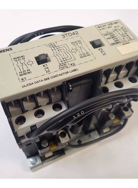SIEMENS 3TD42 REVERSING STARTERS 3TF-4222-6E 30A 600V AC