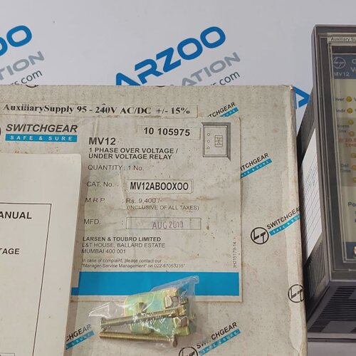 LT MV12ABOOXOO 1Phase Sobre  Bajo Voltaje Rel 95240Vac MV12