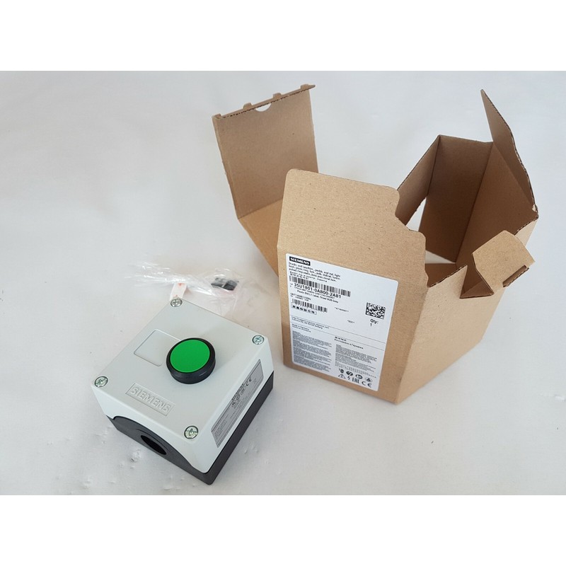 Siemens Grüner Taster im Geh?use 3SU1801-0AB00-2AB1 Neu in